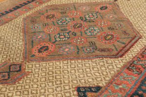25042-Antique_Persian_Fine_Serab_Camel_Hair_Long_Runner_Rug-3'6''x16'0''-Persia-10