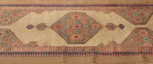25042-Antique_Persian_Fine_Serab_Camel_Hair_Long_Runner_Rug-3'6''x16'0''-Persia-7