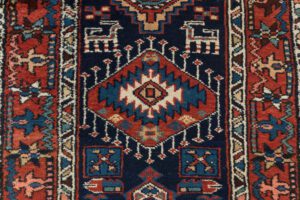 25823-Antique_Karaja_Handwoven_Rug-3'3''x15'2''-Persia-4