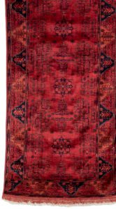 32849-Very_Fine_Turkmen_Afghan_Wool_Runner_Rug-2'7''x9'0''-Afghanistan-1-Border
