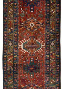 33897-Antique_Karaja_Handwoven_Rug-3'0''x11'5''-Persia-1-Center