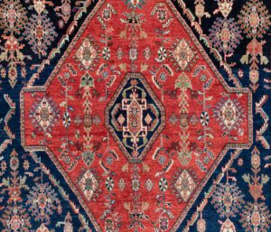 33979-Persian_Qasqai_Ultimate_Village_Rug-5'1''x6'8''-Iran-1-Center