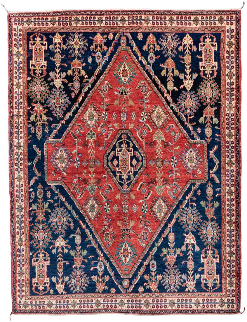 Persian Qashqai Handwoven Rug