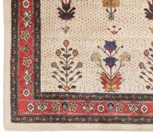 34726-Persian_Khamsehbaf_Garden_Ultimate_Village_Rug-5'0''x6'3''-Iran-1-Border
