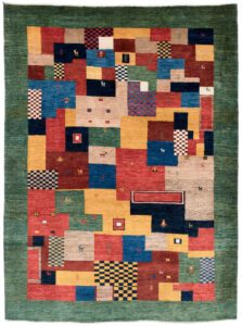 Persian Kashkuli Folklife Rug