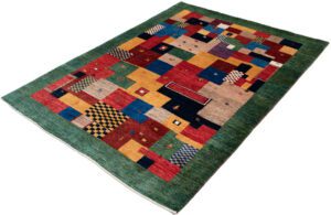 Persian Kashkuli Folklife Rug