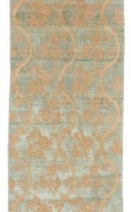 35780-Super_Fine_Chinoiserie_Silk_Wool_Runner_Rug-3'0''x13'1''-Afghanistan-1-Center