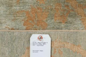 35780-Super_Fine_Chinoiserie_Silk_Wool_Runner_Rug-3'0''x13'1''-Afghanistan-10