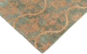 35780-Super_Fine_Chinoiserie_Silk_Wool_Runner_Rug-3'0''x13'1''-Afghanistan-4