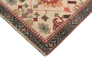 35990-Kuba_Luxe_Tribal_Handwoven_Rug-3'4''x14'1''-Afghanistan-4