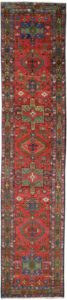 Antique Persian Heriz Runner Rug