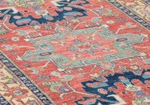 38885-Karaja_Luxe_Tribal_Handwoven_Rug-3'2''x13'4''-Afghanistan-7