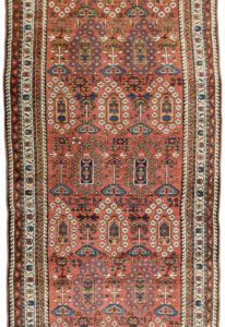 Antique Persian Bakshaish Rug