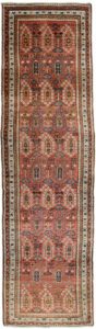 Antique Persian Bakshaish Rug