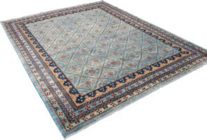 42333-Afshar_Very_Fine_Handwoven_Tribal_Rug-8'1''x9'9''-Afghanistan-4
