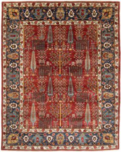 Bakshaish Trees Handwoven Rug