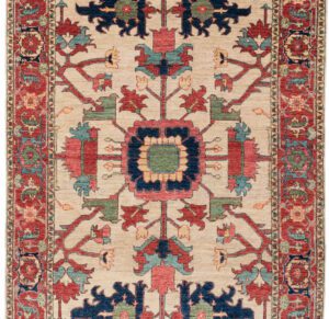 53281_NVA020E-Serapi_Luxe_Tribal_Handwoven_Rug-5'2''x13'1''-Afghanistan-1-Center