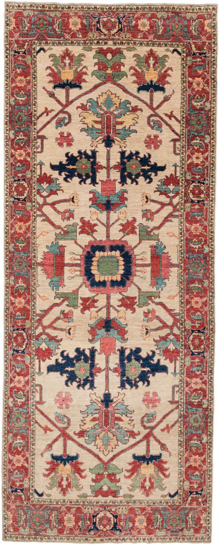 Afghan Serapi Handwoven Rug