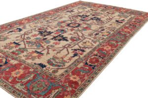 Afghan Serapi Handwoven Rug