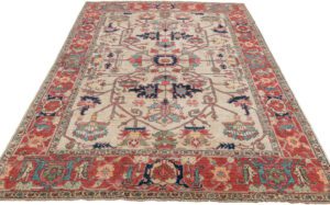 Afghan Serapi Handwoven Rug
