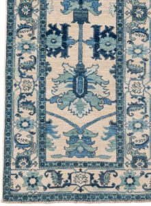 53283_NVA020F-Serapi_Transitional_Luxe_Tribal_Handwoven_Rug-3'0''x10'6''-Afghanistan-1-Border