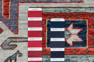 48350-Star_Kazak_Transitional_Handwoven_Tribal_Rug-7'10''x9'8''-Afghanistan-13