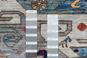 48350-Star_Kazak_Transitional_Handwoven_Tribal_Rug-7'10''x9'8''-Afghanistan-15