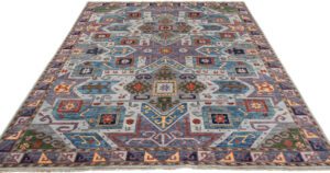 Star Kazak Handwoven Rug