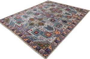 Star Kazak Handwoven Rug