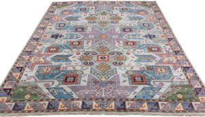 Star Kazak Handwoven Rug