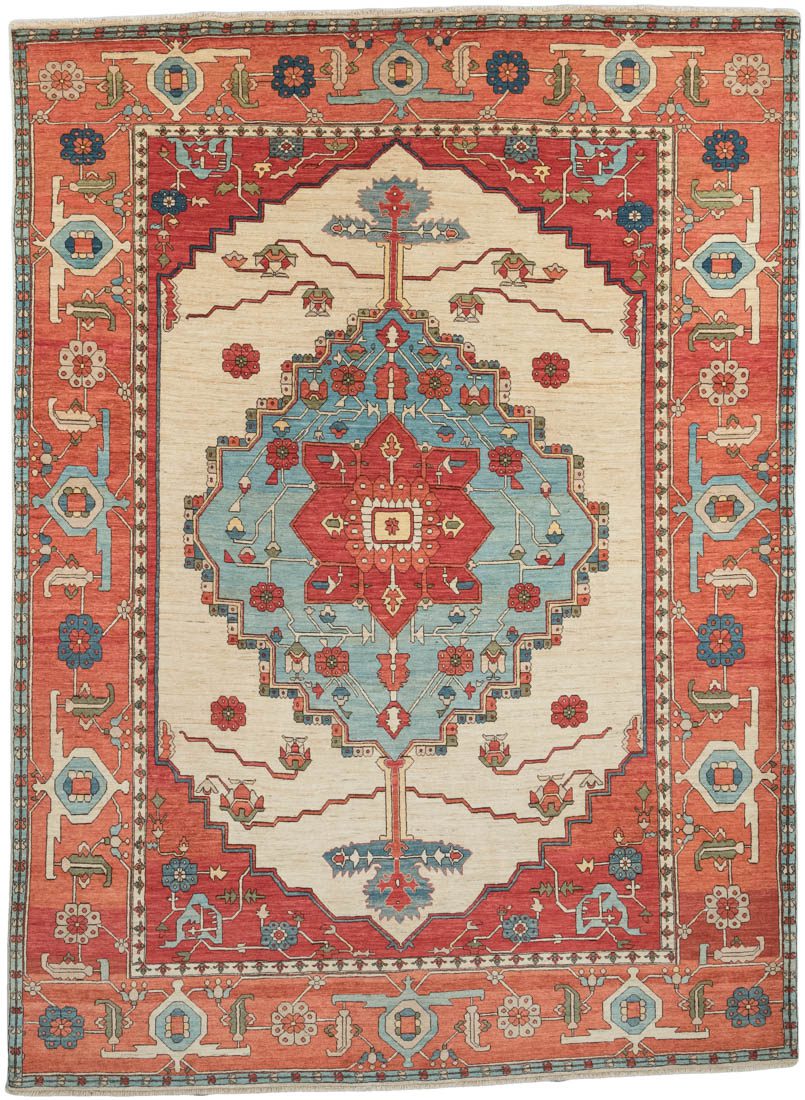 Persian Heriz Handwoven Rug