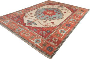 Persian Heriz Handwoven Rug