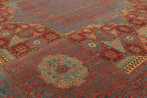 Turkish Mamluk Handwoven Rug