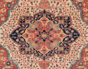 38073-Heriz_Luxe_Tribal_Handwoven_Rug-8'10''x9'0''-Afghanistan-1-Center