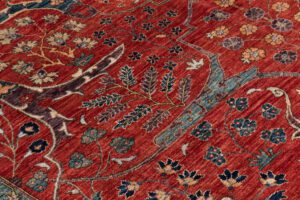 38649-Gherous_Bidjar_Very_Fine_Handwoven_Tribal_Rug-8'10''x11'10''-Afghanistan-13