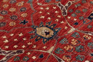 38649-Gherous_Bidjar_Very_Fine_Handwoven_Tribal_Rug-8'10''x11'10''-Afghanistan-14