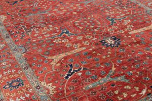 38649-Gherous_Bidjar_Very_Fine_Handwoven_Tribal_Rug-8'10''x11'10''-Afghanistan-17