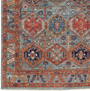 51689_BTR020A-Bakshaish_Handwoven_Tribal_Wide_Runner_Rug-6'1''x12'0''-Afghanistan-1-Border