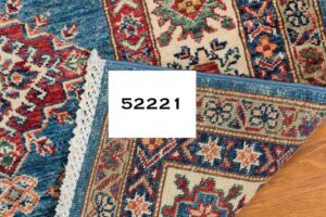 52221_BTR032A-Super_Kazak_Handwoven_Tribal_Rug-4'10''x6'9''-Afghanistan-10