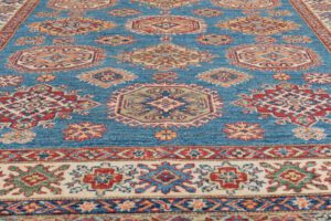 52221_BTR032A-Super_Kazak_Handwoven_Tribal_Rug-4'10''x6'9''-Afghanistan-6