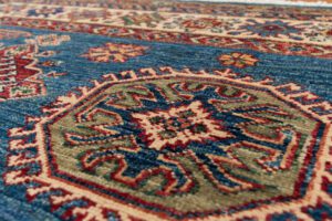 52221_BTR032A-Super_Kazak_Handwoven_Tribal_Rug-4'10''x6'9''-Afghanistan-8