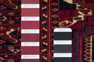 24172-Antique_Turkmen_Yomut_Bokhara_Very_Fine_Handwoven_Rug-5'6''x6'9''-Turkmenistan-10