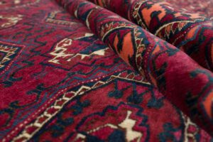 24172-Antique_Turkmen_Yomut_Bokhara_Very_Fine_Handwoven_Rug-5'6''x6'9''-Turkmenistan-8
