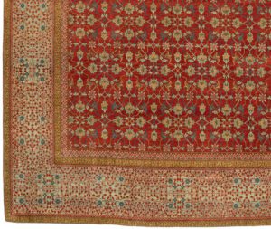 35795-Turkish_Mamluk_Fine_Handwoven_Tribal_Rug-9'1''x12'10''-Turkey-1-Border
