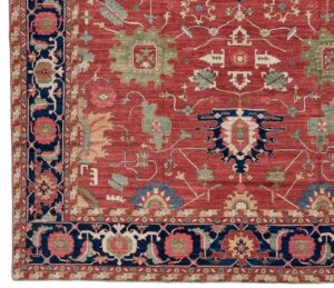 36495-Heriz_Luxe_Tribal_Handwoven_Rug-13'10''x18'1''-Afghanistan-1-Border