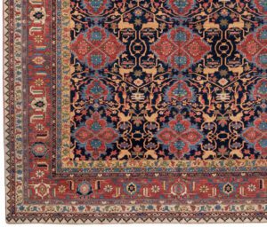 36669-Bidjar_Luxe_Tribal_Handwoven_Rug-11'4''x17'5''-Afghanistan-1-Border