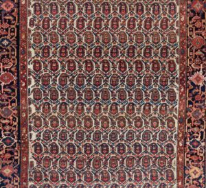 37370-Antique_Persian_Senneh_Handwoven_Rug-6'10''x10'5''-Persia-1-Center