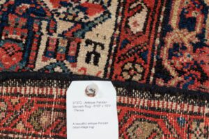 37370-Antique_Persian_Senneh_Handwoven_Rug-6'10''x10'5''-Persia-11