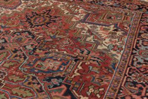 38901-Antique_Persian_Heriz_Handwoven_Rug-6'10''x9'1''-Persia-11
