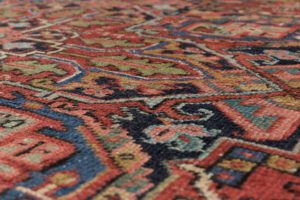 38901-Antique_Persian_Heriz_Handwoven_Rug-6'10''x9'1''-Persia-15